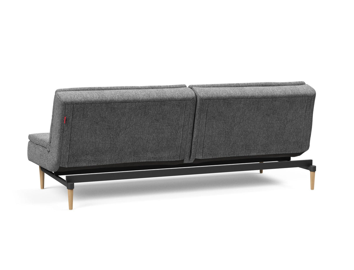 Dublexo Styletto Schlafsofa 115 in 563 Twist Charcoal präsentiert im Onlineshop von KAQTU Design AG. Bettsofa ist von Innovation Living
