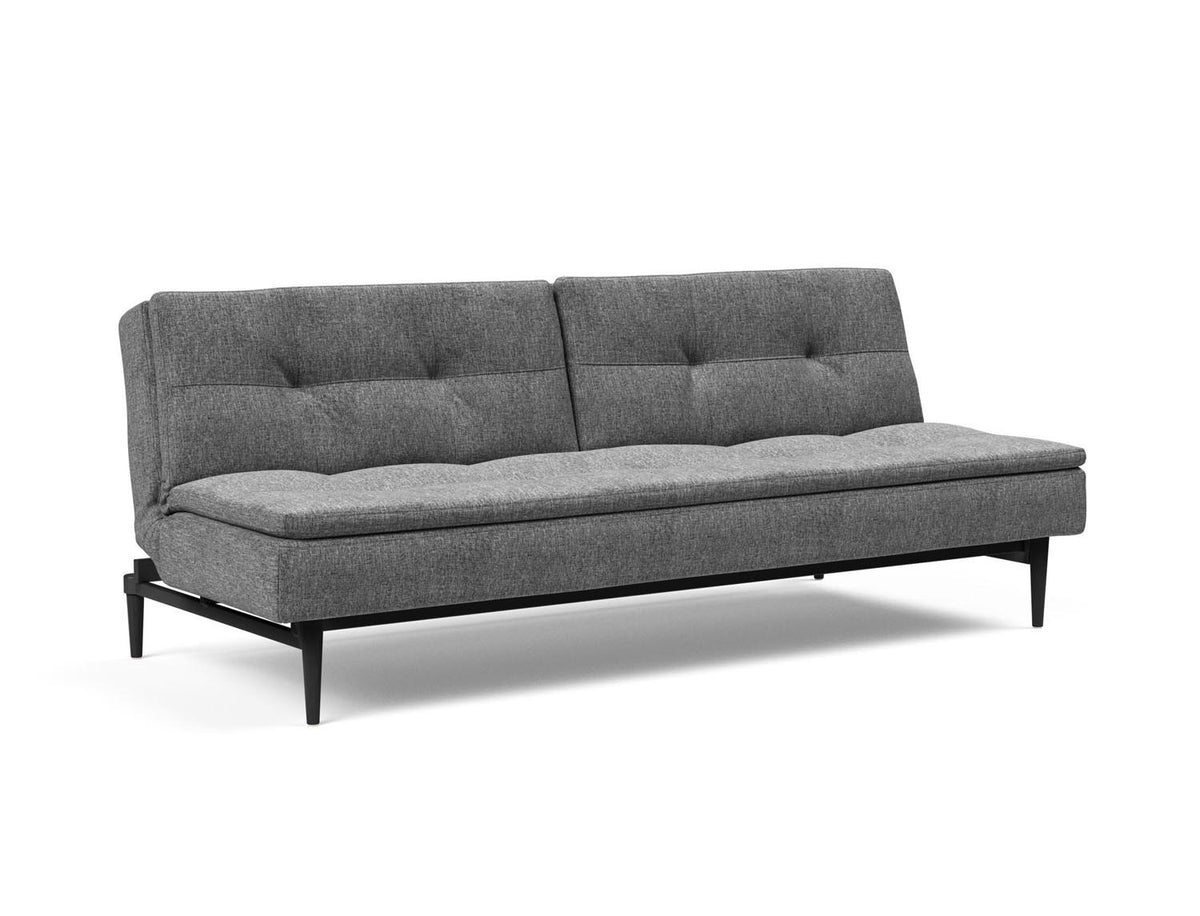 Dublexo Styletto Schlafsofa 115 in 563 Twist Charcoal präsentiert im Onlineshop von KAQTU Design AG. Bettsofa ist von Innovation Living