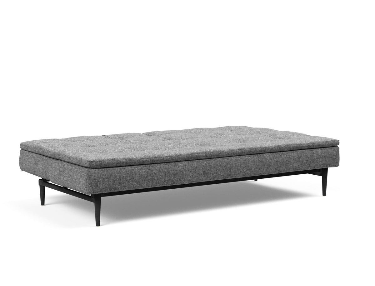Dublexo Styletto Schlafsofa 115 in 563 Twist Charcoal präsentiert im Onlineshop von KAQTU Design AG. Bettsofa ist von Innovation Living