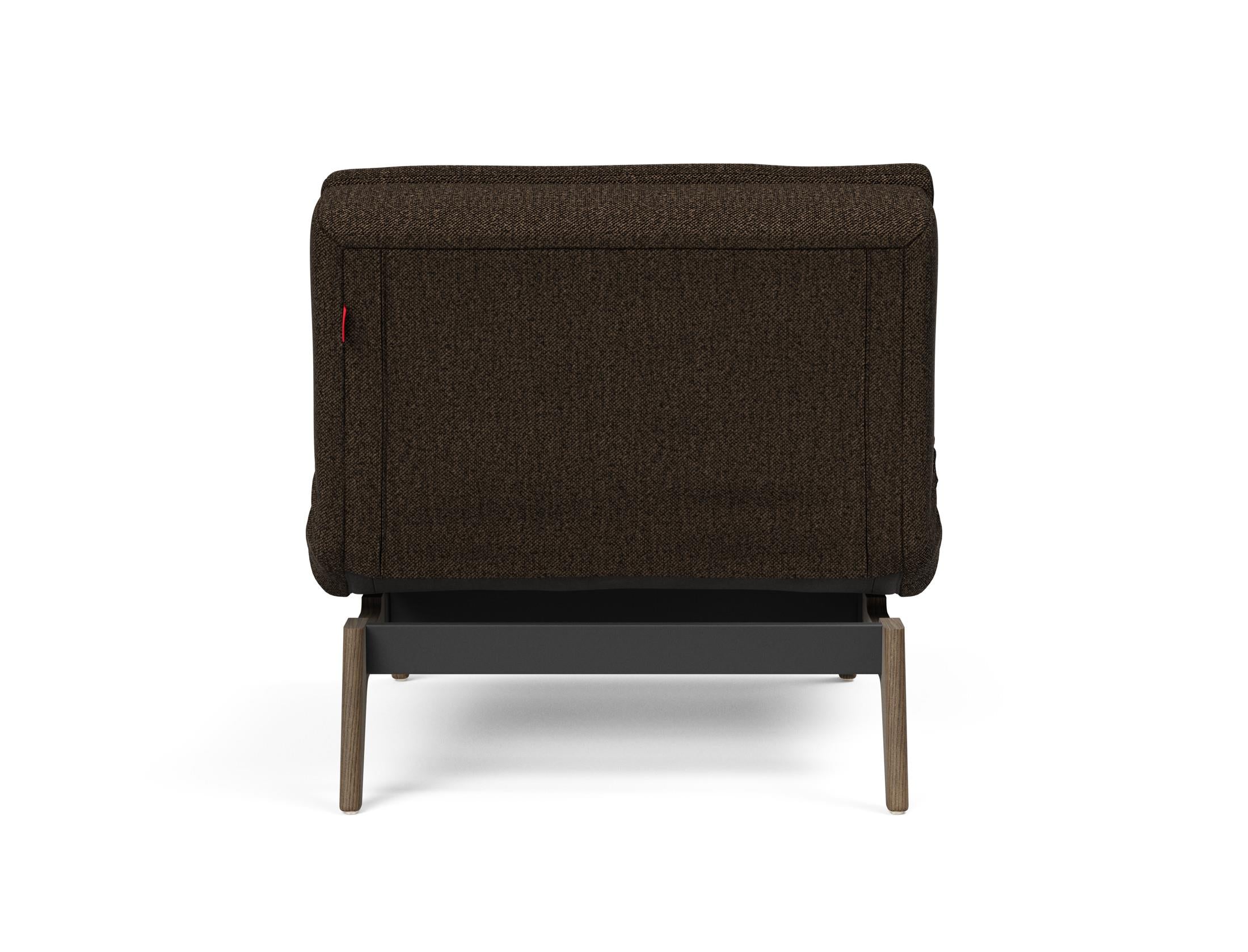 Der Dublexo Eik Sessel von Innovation Living vereint stilvolles skandinavisches Design mit vielseitiger Nutzung – perfekt für moderne Wohnkonzepte!