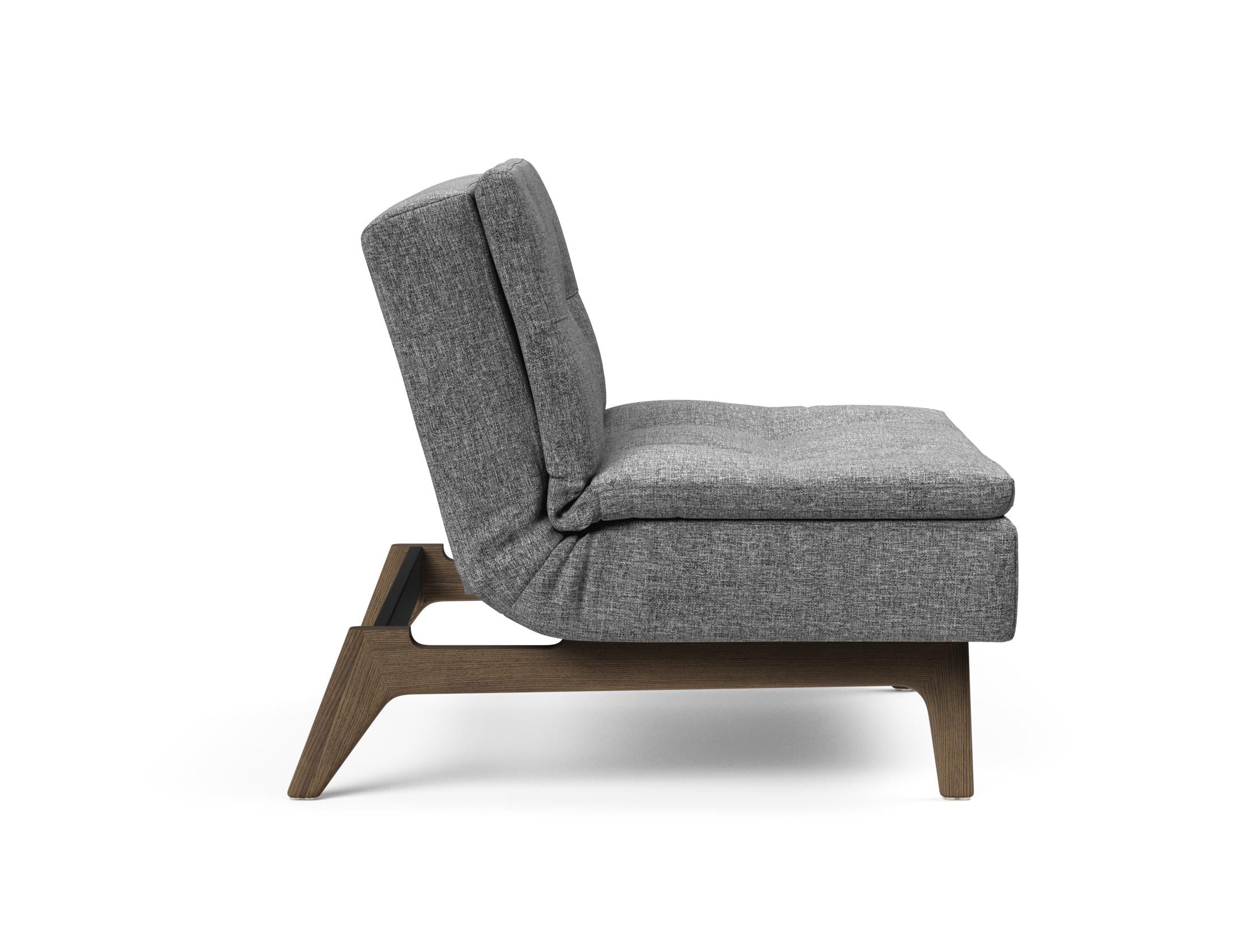 Der Dublexo Eik Sessel von Innovation Living kombiniert elegantes skandinavisches Design mit Funktionalität – ideal für jeden Wohnraum!