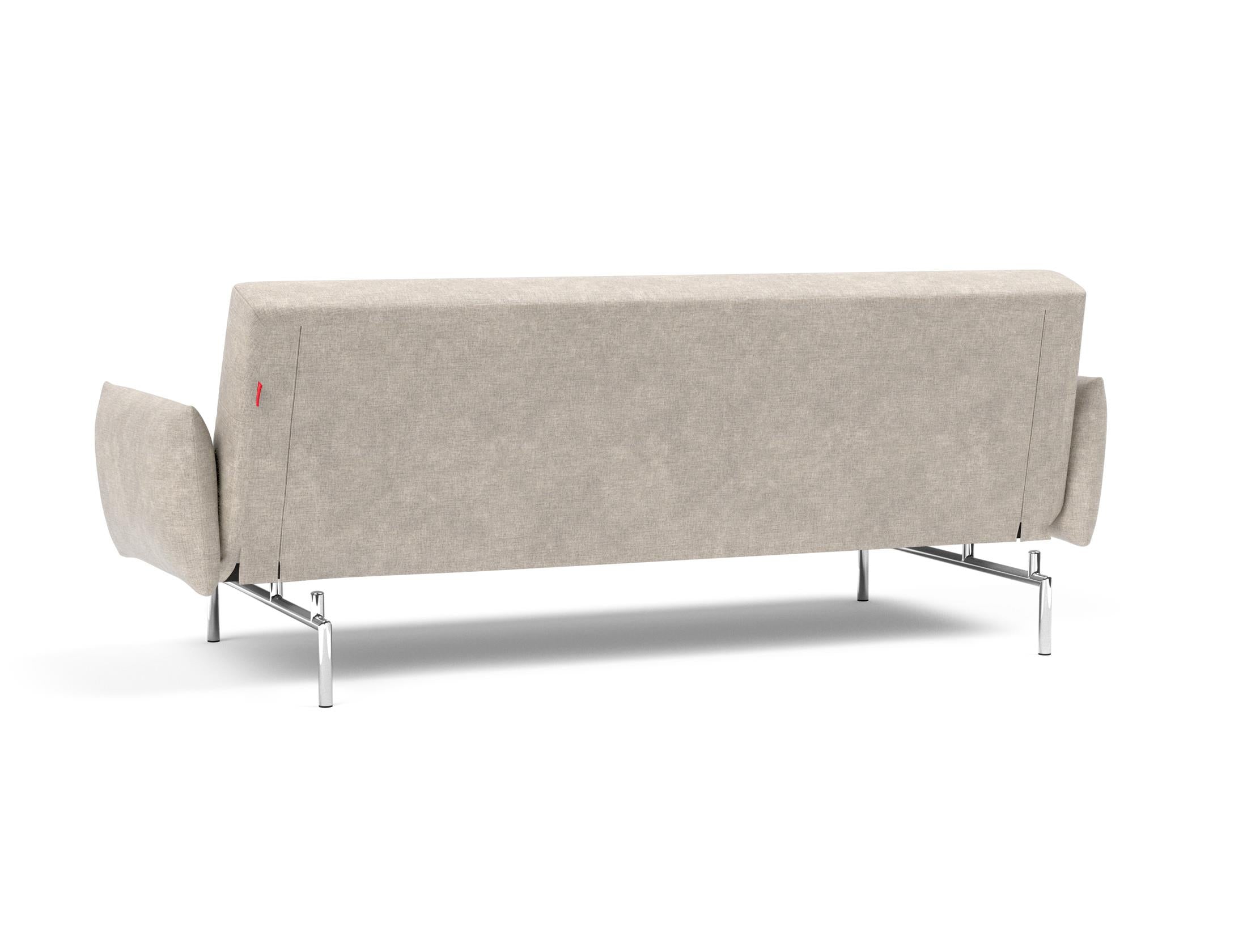Erleben Sie das Jillis Schlafsofa mit Armlehnen von Innovation Living – stilvolles Design, hohen Komfort und vielseitige Funktionalität für Ihr Zuhause.