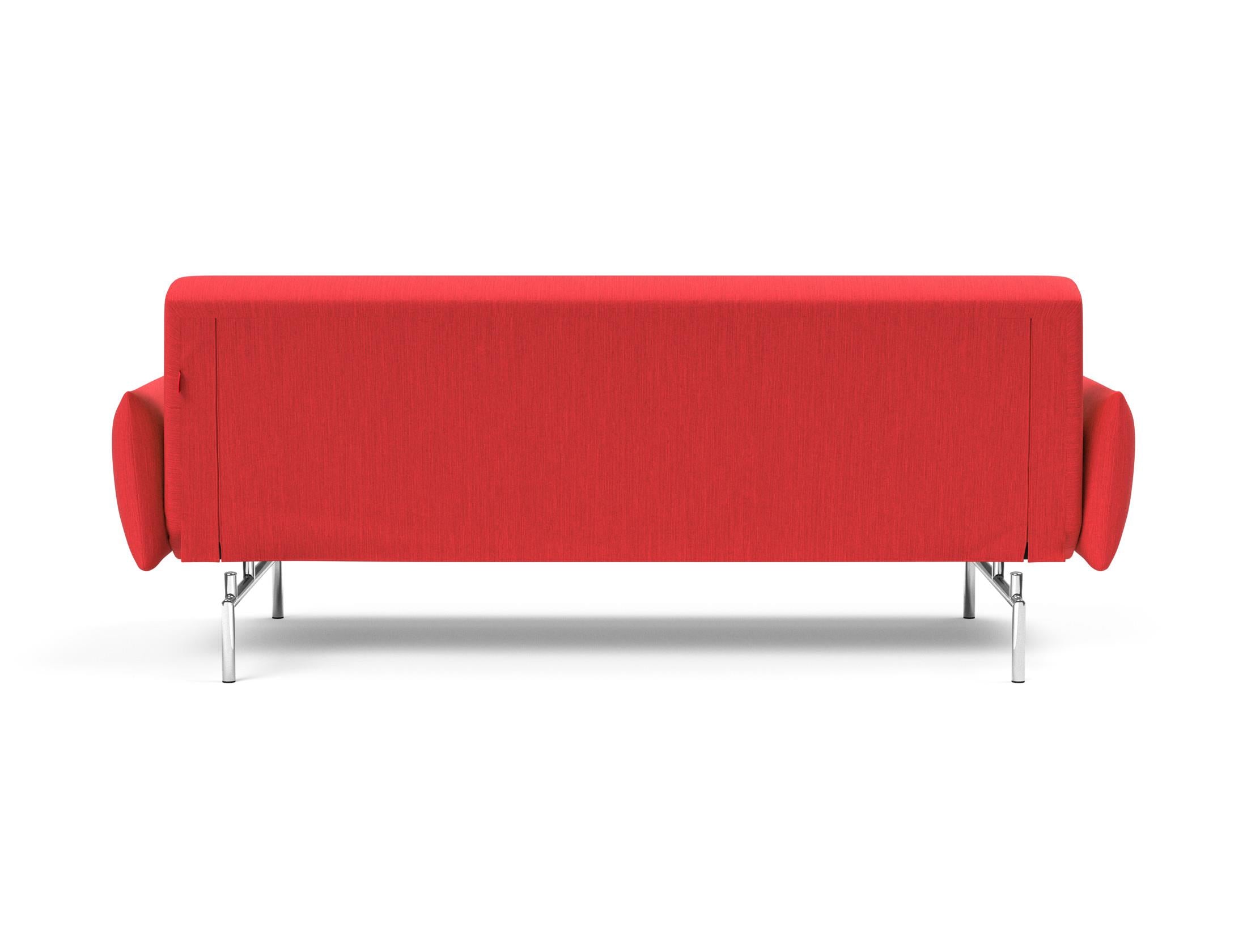 Erleben Sie das Jillis Schlafsofa mit Armlehnen von Innovation Living – stilvolles Design trifft auf hohen Komfort und vielseitige Funktionalität.