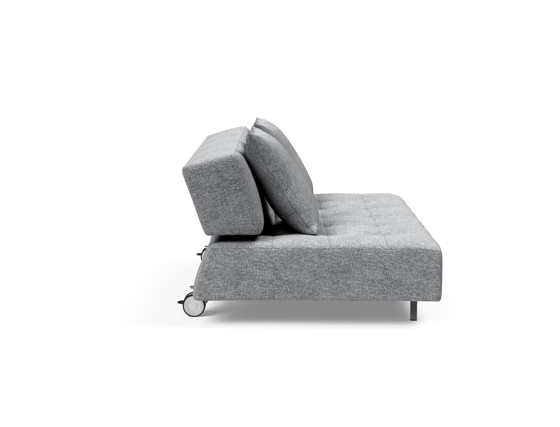 Entdecken Sie das Long Horn D.E.L. Schlafsofa von Innovation Living – eine perfekte Kombination aus modernem Stil und praktischer Schlaflösung.