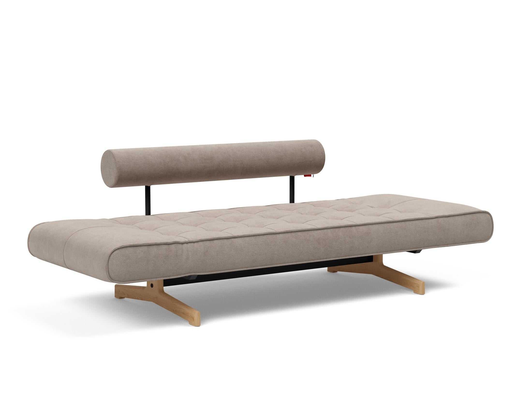 Entdecken Sie das Ghia Klappsofa 80 Eiche von Innovation Living – stilvolles Design trifft auf praktische Funktionalität für Ihr Zuhause.