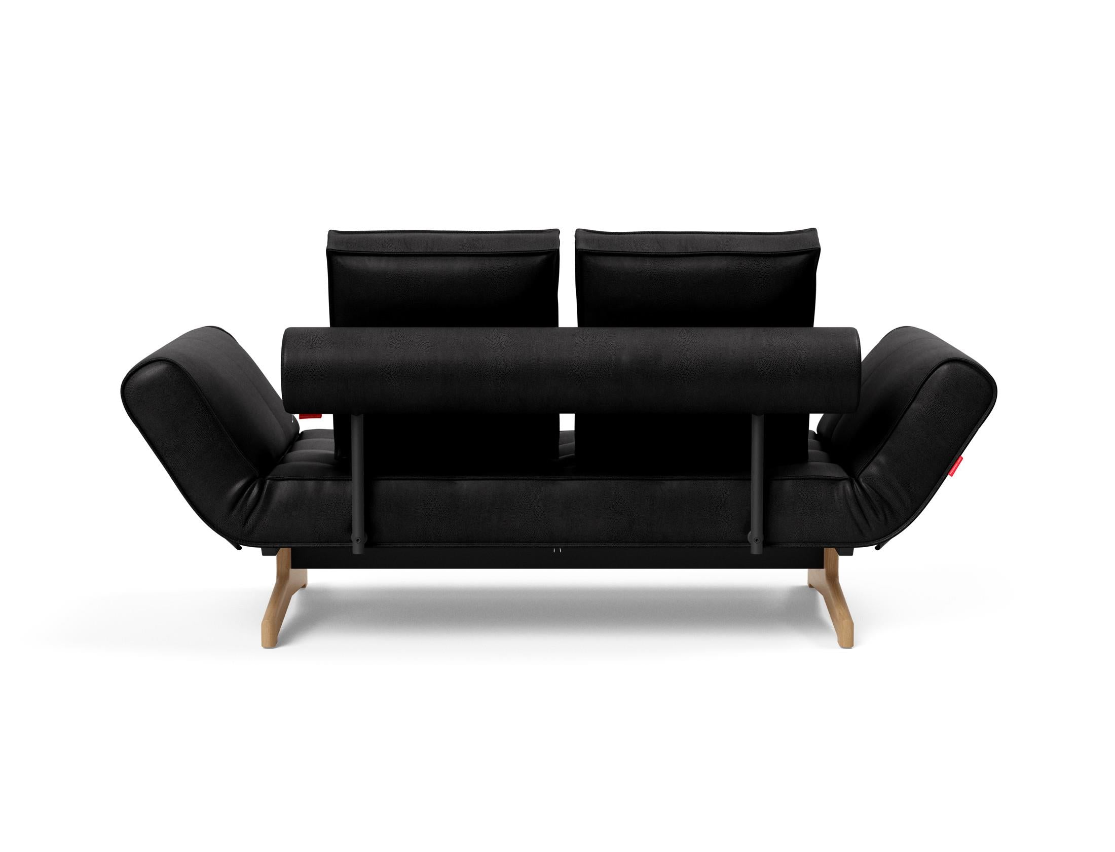 Erleben Sie das Ghia Klappsofa 80 Eiche von Innovation Living – eine elegante Lösung, die Komfort und Vielseitigkeit in jeden Raum bringt.