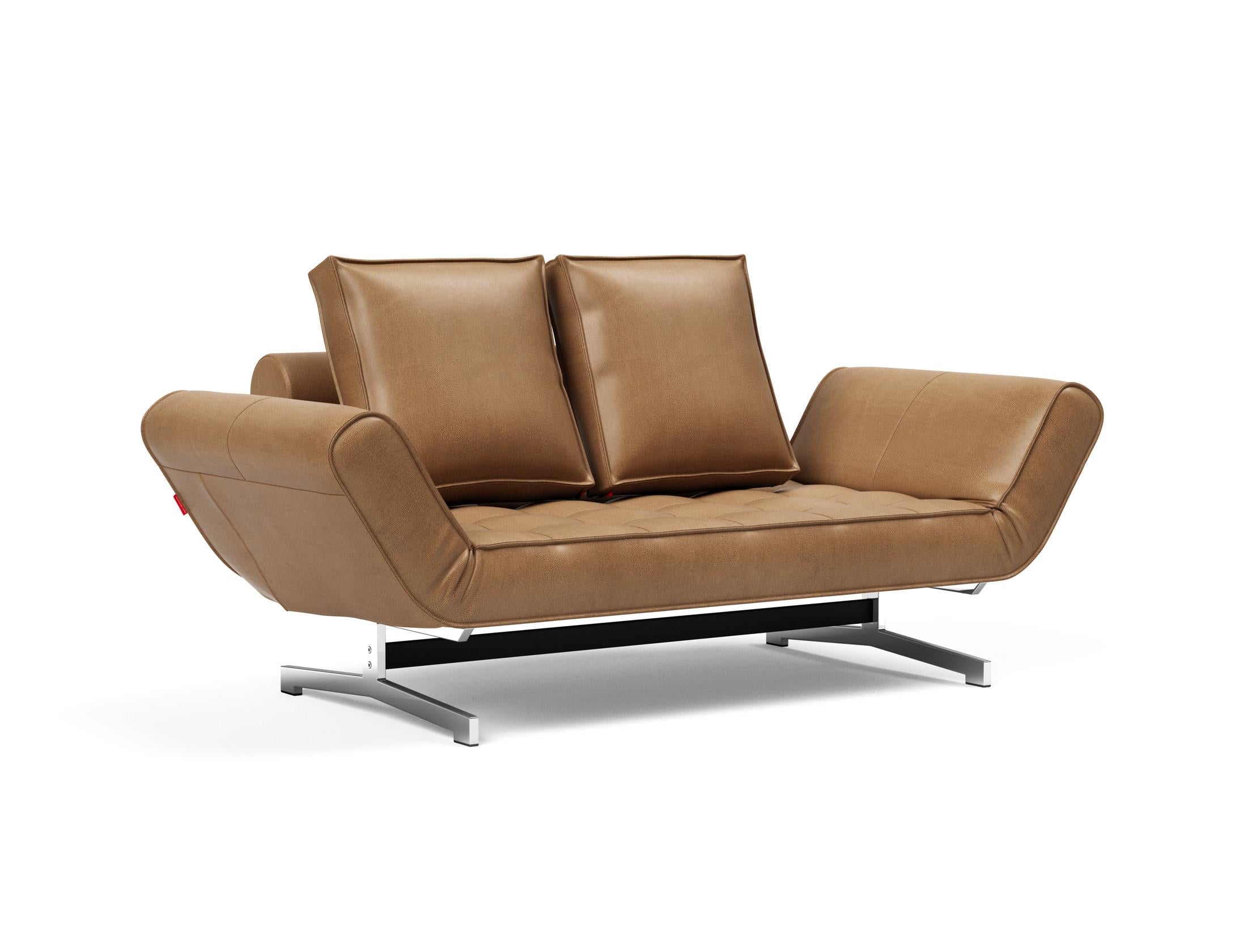 Erleben Sie das Ghia Klappsofa 80 Chrom von Innovation Living – stilvolles Design trifft Funktionalität für Ihr Zuhause.