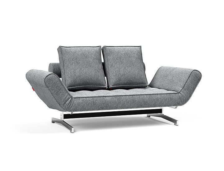Erleben Sie das Ghia Klappsofa 80 Chrom von Innovation Living – stilvolles Design trifft Funktionalität für Ihr Zuhause.