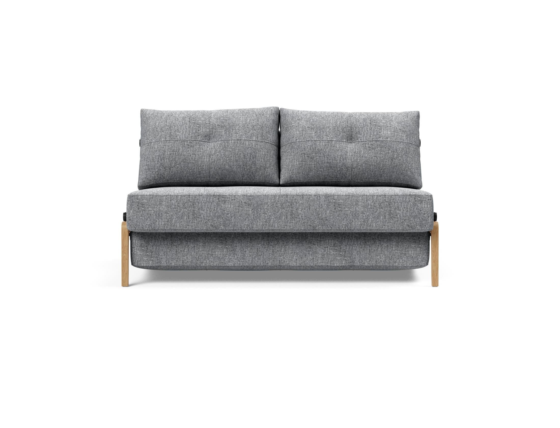 Cubed Klappsofa 140: Stilvolles Sofa mit praktischem Bettkasten und einfacher Umwandlung in ein bequemes Bett – perfekt für jedes Zuhause.