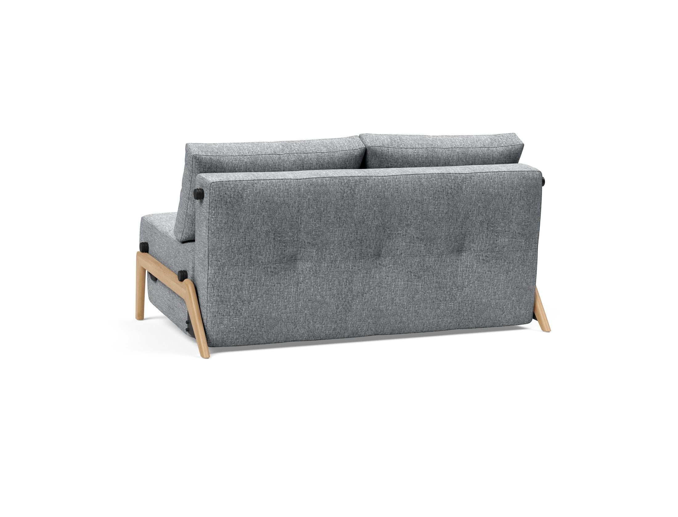 Cubed Klappsofa 140: Stilvolles Sofa mit praktischem Klappmechanismus, verwandelt sich mühelos in ein komfortables Bett. Perfekt für jedes Zuhause.
