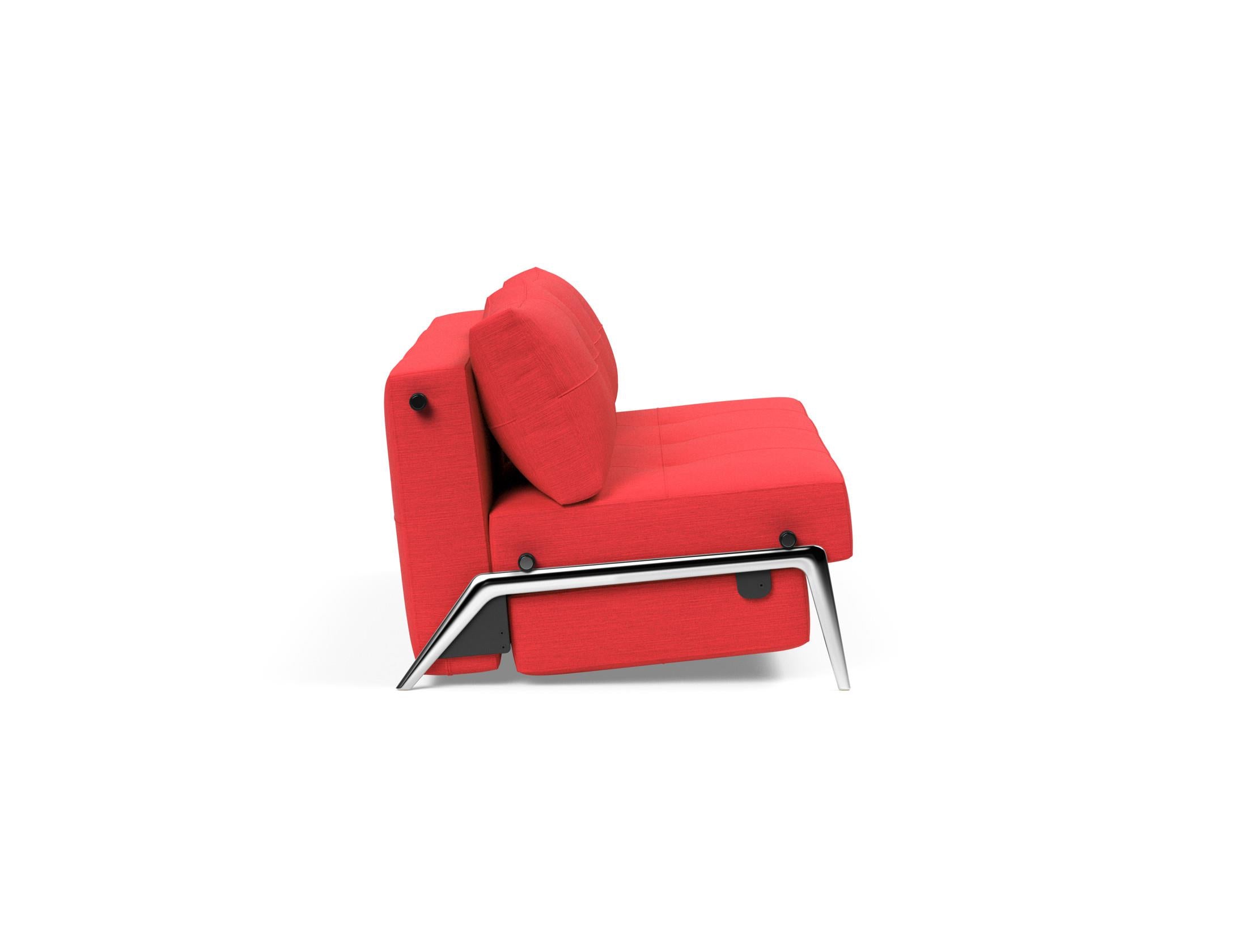 Cubed Klappsofa 160: Stilvolles, platzsparendes Sofa mit innovativem Klappdesign. Ideal für flexible Wohnlösungen und entspannte Abende.