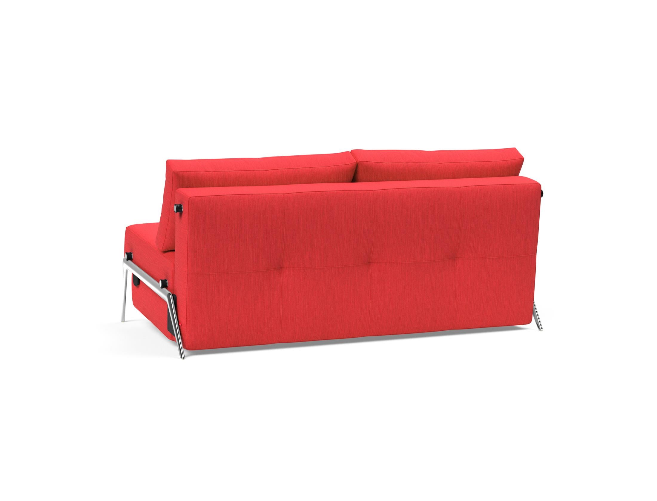 Cubed Klappsofa 160: Stilvolles, platzsparendes Sofa mit innovativem Klappdesign. Ideal für flexible Wohnlösungen und entspannte Abende.