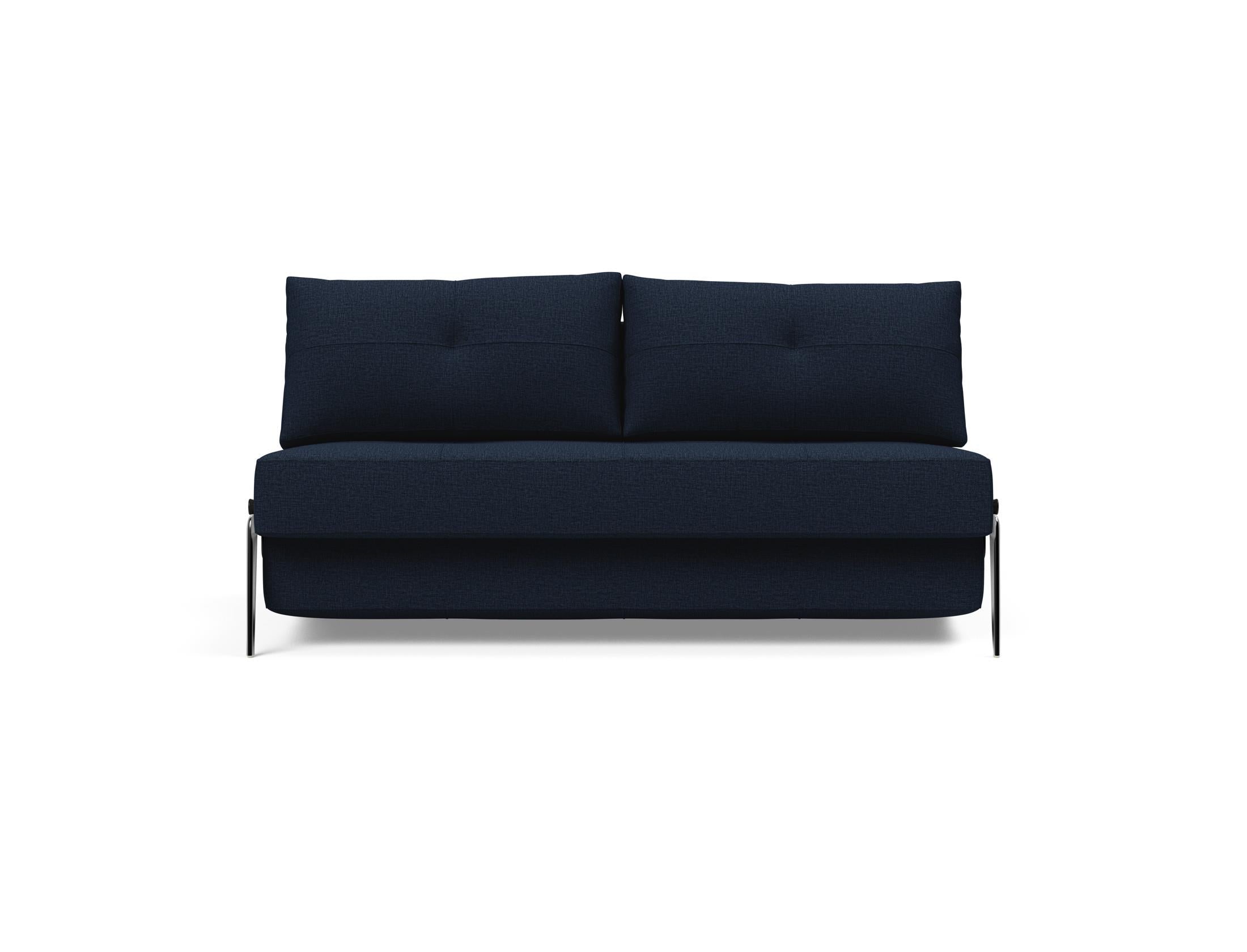 Cubed Klappsofa 160: Elegantes, funktionales Sofa, das sich schnell in ein Bett verwandelt. Perfekt für kompakte Räume und Übernachtungsgäste.