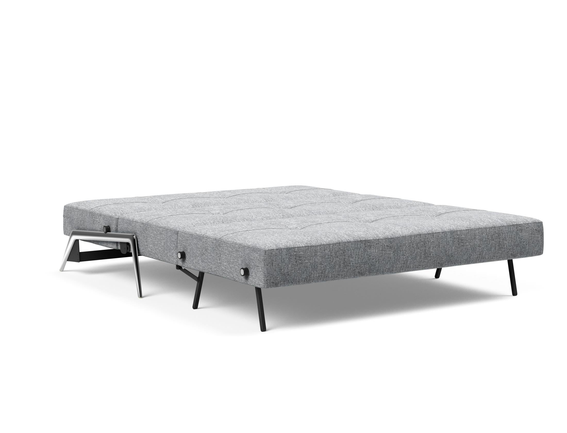 Cubed Klappsofa 160: Stilvolles Klappsofa mit hochwertiger Verarbeitung, ideal für kleine Räume und als komfortable Schlafgelegenheit.