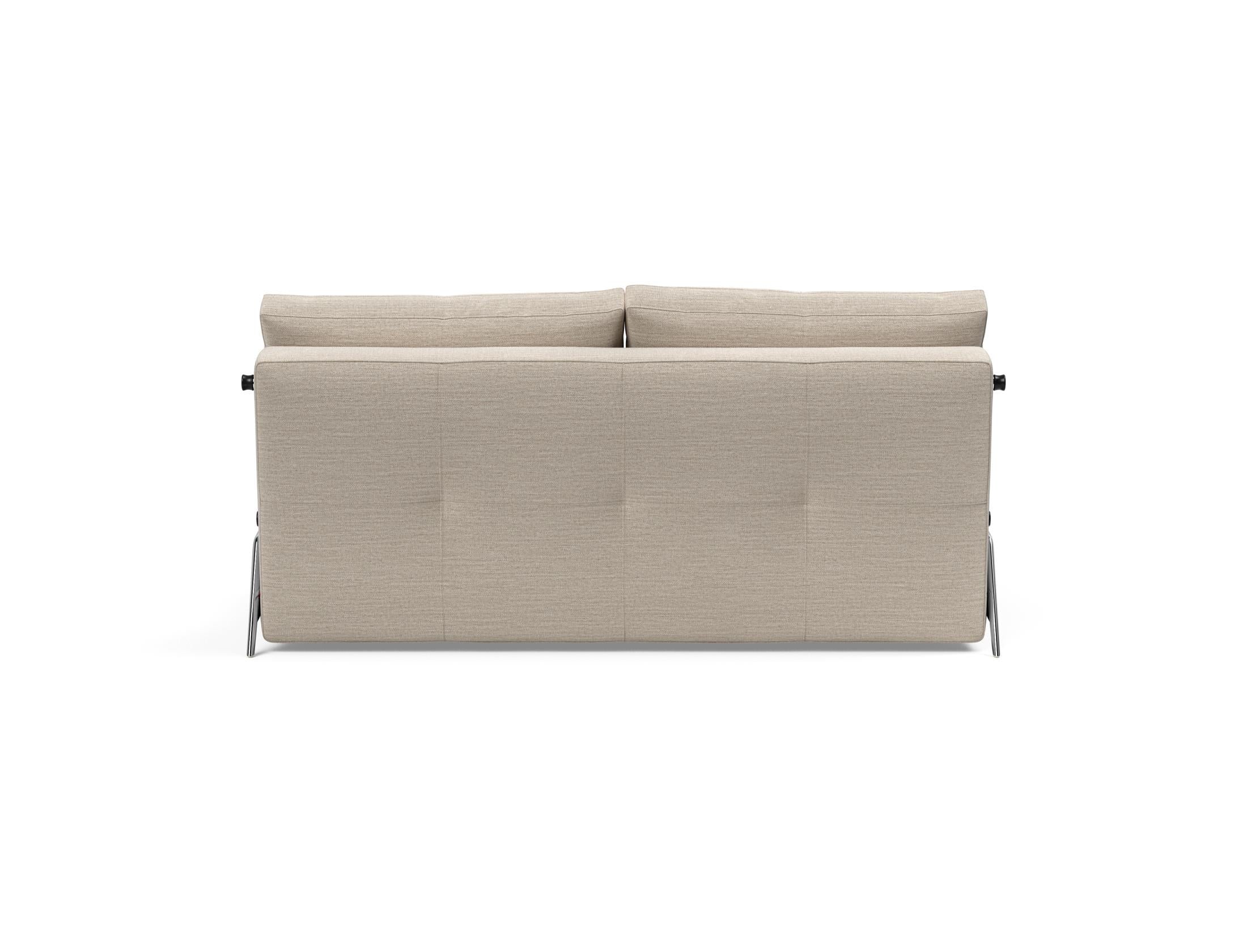 Cubed Klappsofa 160: Stilvolles Klappsofa mit hochwertiger Verarbeitung, ideal für kleine Räume und als komfortable Schlafgelegenheit.