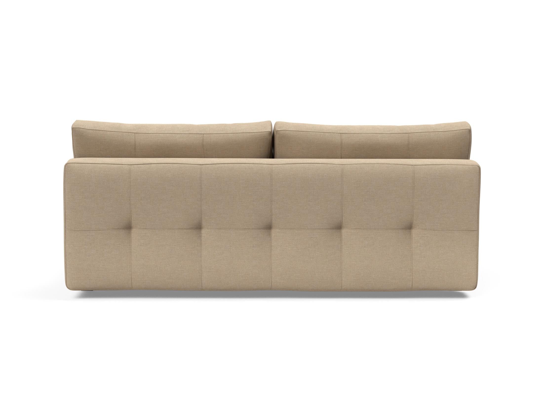 Erlebe das Supremax Bettsofa 150 von Innovation Living: Stilvolles Design, exzellente Verarbeitung und eine bequeme Taschenfederkernmatratze für besten Schlaf.