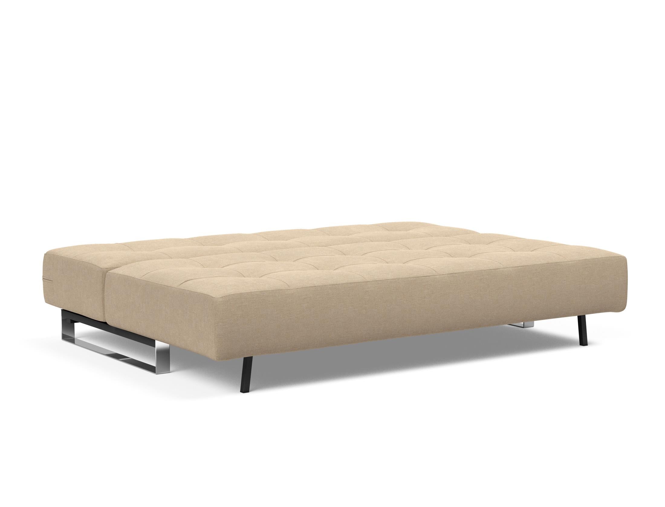 Erlebe das Supremax Bettsofa 150 von Innovation Living: Stilvolles Design, exzellente Verarbeitung und eine bequeme Taschenfederkernmatratze für besten Schlaf.
