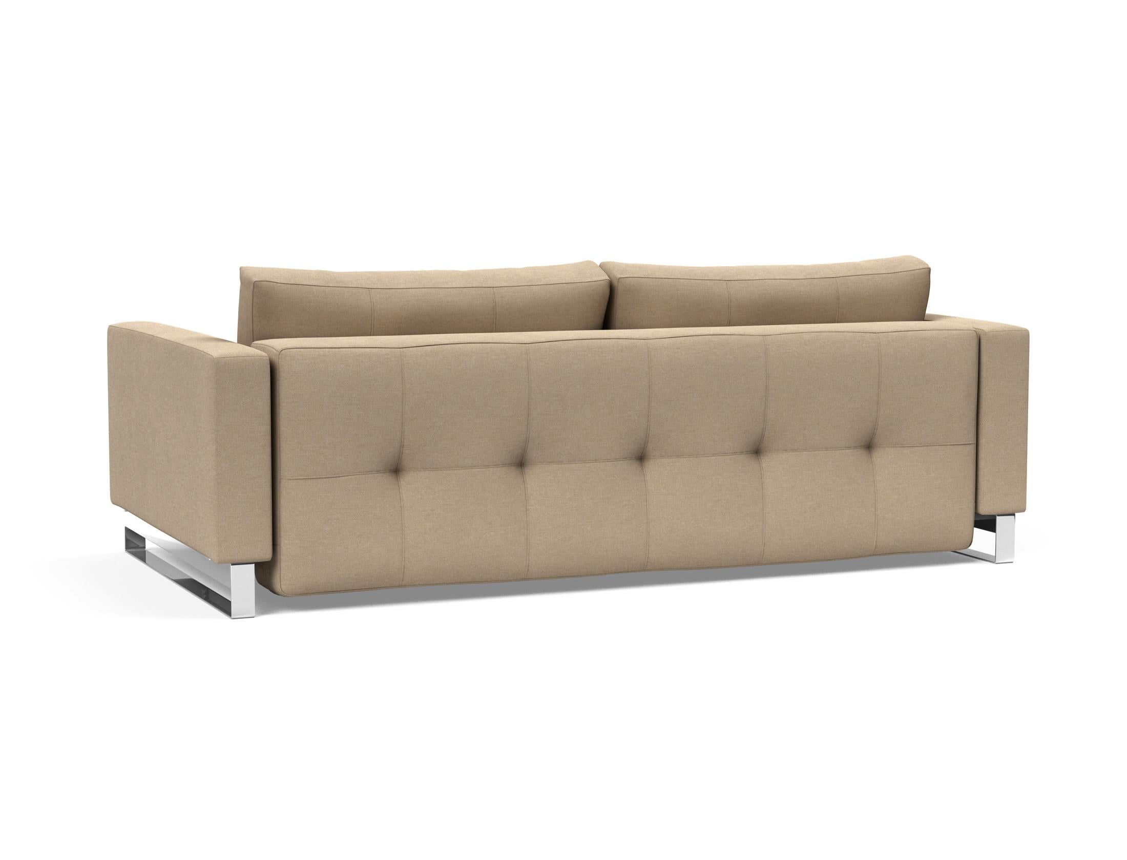 Cassius D.E.L. Schlafsofa von Innovation Living: Stilvolles, funktionales Sofa, wandelbar in ein komfortables Doppelbett, ideal für Ihr Zuhause.