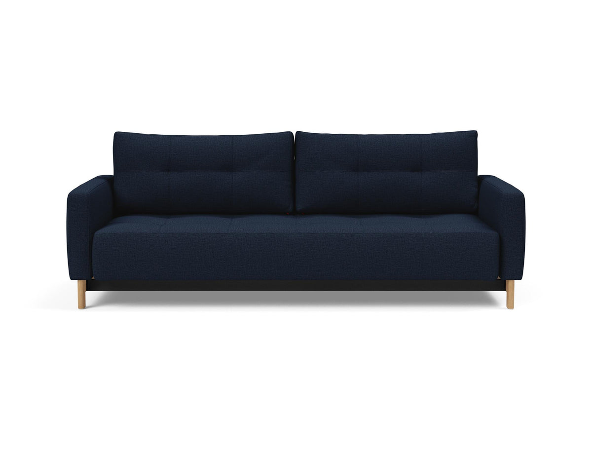 Pyxis D.E.L. Schlafsofa in 528 Mixed Dance Blue präsentiert im Onlineshop von KAQTU Design AG. Bettsofa ist von Innovation Living