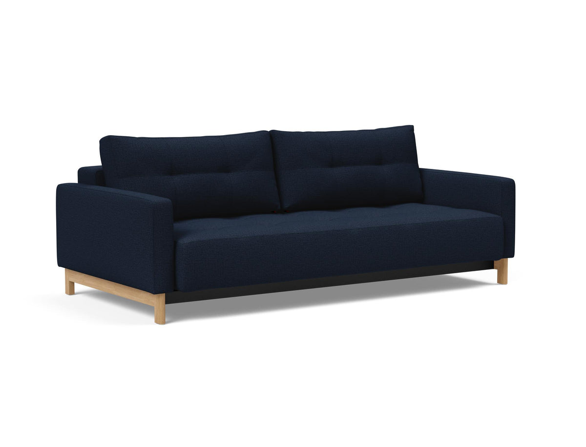 Pyxis D.E.L. Schlafsofa in 528 Mixed Dance Blue präsentiert im Onlineshop von KAQTU Design AG. Bettsofa ist von Innovation Living