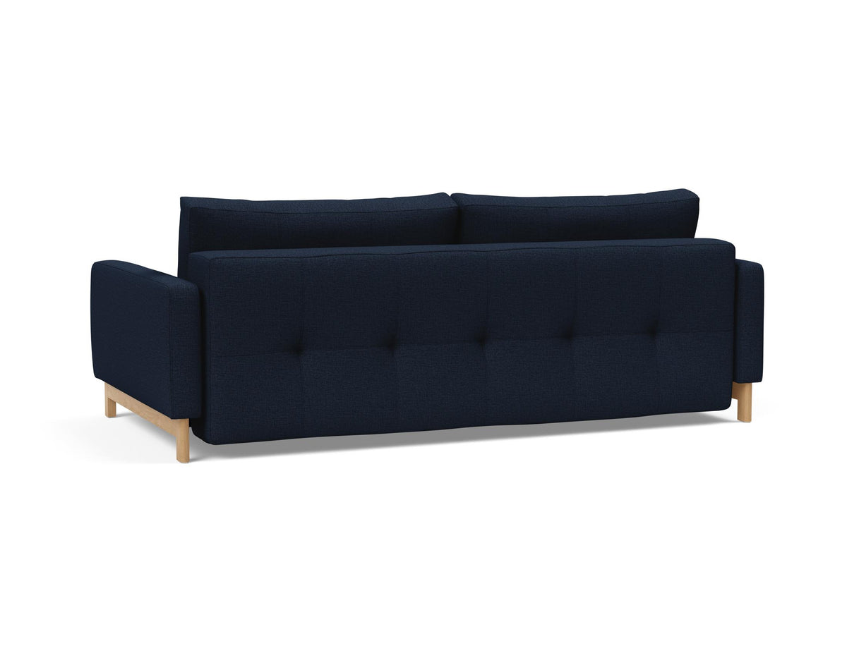 Pyxis D.E.L. Schlafsofa in 528 Mixed Dance Blue präsentiert im Onlineshop von KAQTU Design AG. Bettsofa ist von Innovation Living