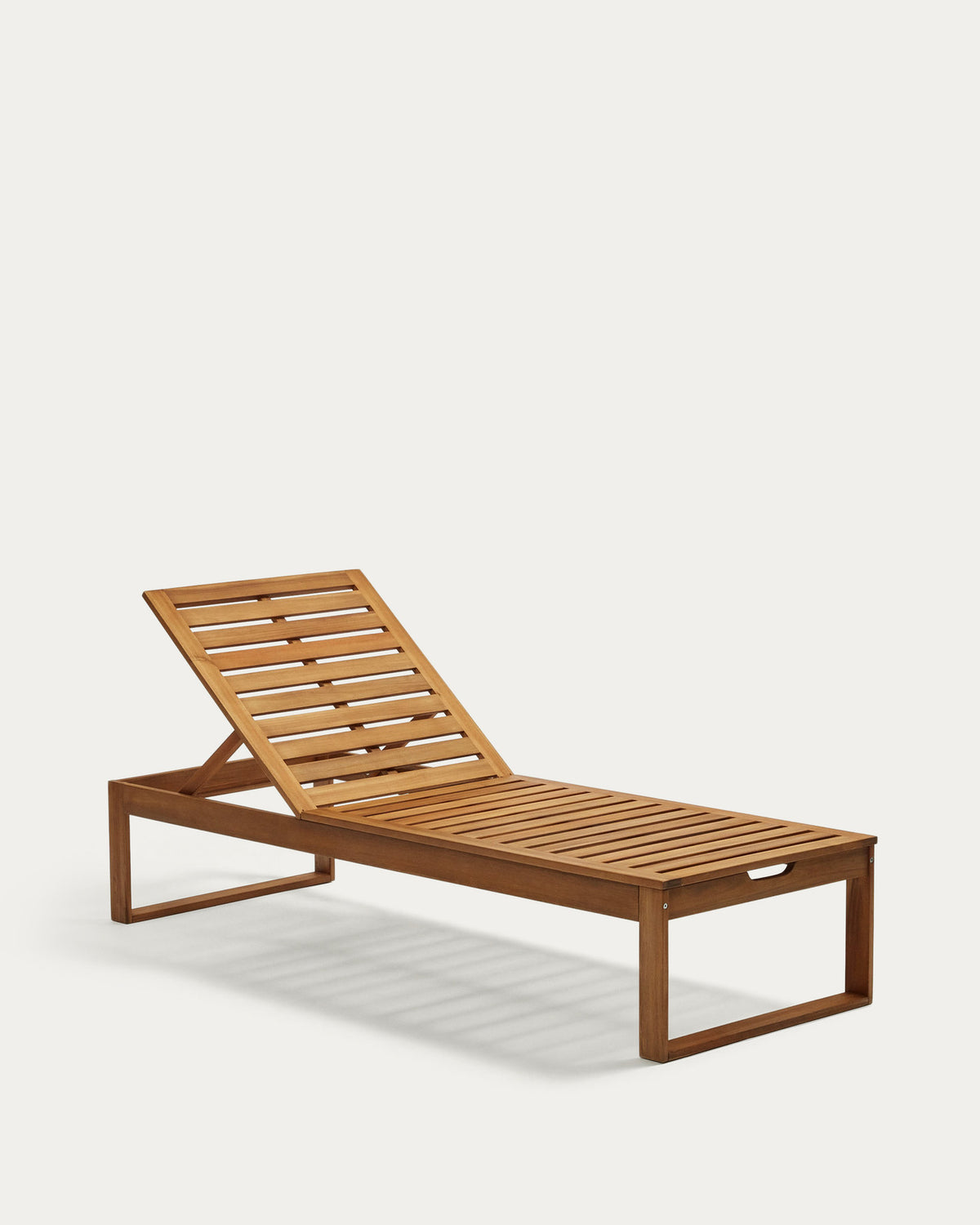 Sulamita Outdoor Sonnenliege aus massivem Akazienholz FSC 100%