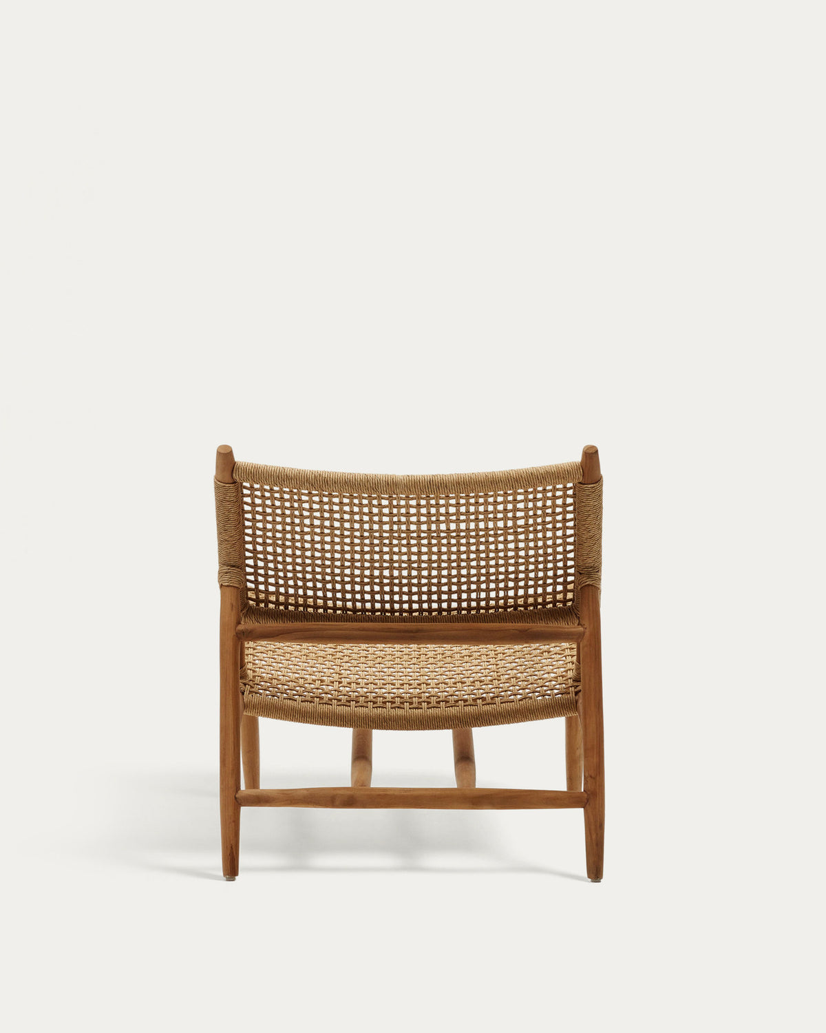 Codolar Sessel aus massivem Teakholz in Natur präsentiert im Onlineshop von KAQTU Design AG. Outdoor-Sessel ist von Kave Home