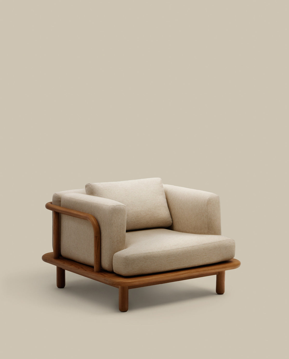 Turqueta Sessel aus massivem Teakholz FSC 100% von Kave Home