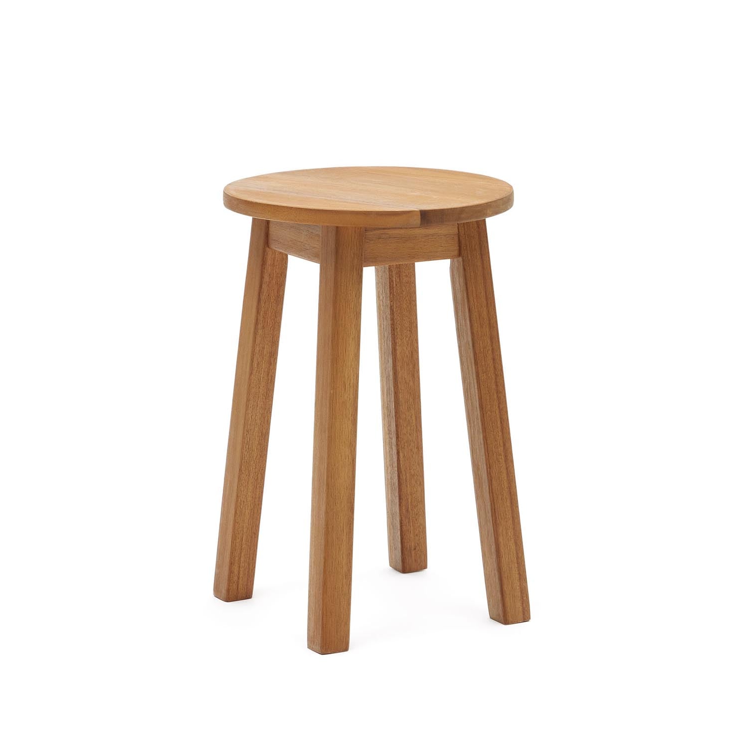 Amel Outdoor Fussablage aus 100% FSC Akazienholz: robust, stilvoll, nachhaltig. Perfekte Ergänzung für Ihre Gartenmöbel.