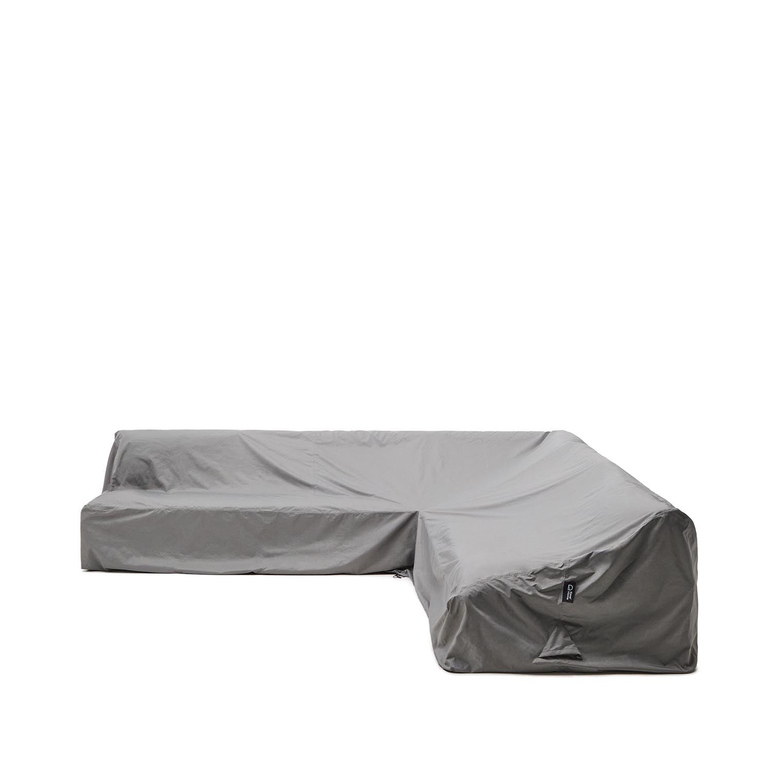 Iria Schutzhülle für 5 Sitzer Outdoor Ecksofa max. 270 x 270 cm in Grau präsentiert im Onlineshop von KAQTU Design AG. Outdoor-Accessoire ist von Kave Home