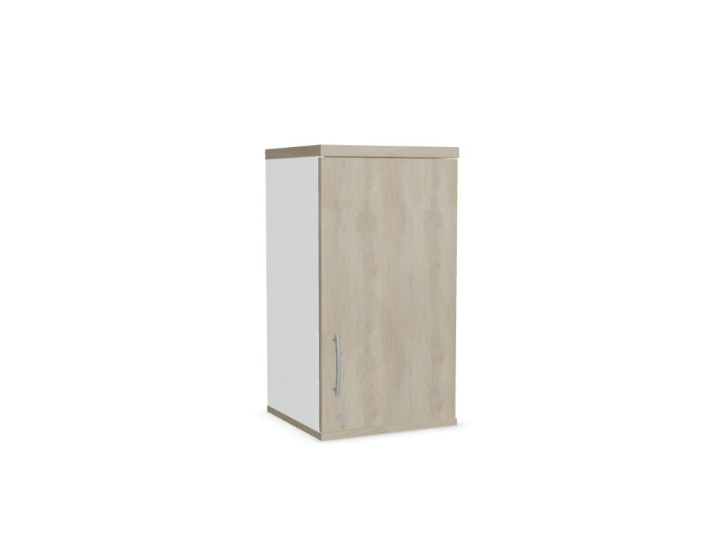 Basic K16P2 - Aufsatzschrank in Schwarz präsentiert im Onlineshop von KAQTU Design AG. Büroschrank ist von Mdd