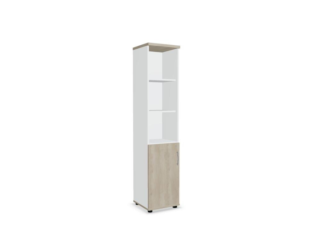 Basic K58P2 - Halbregal in Schwarz präsentiert im Onlineshop von KAQTU Design AG. Standregal ist von Mdd