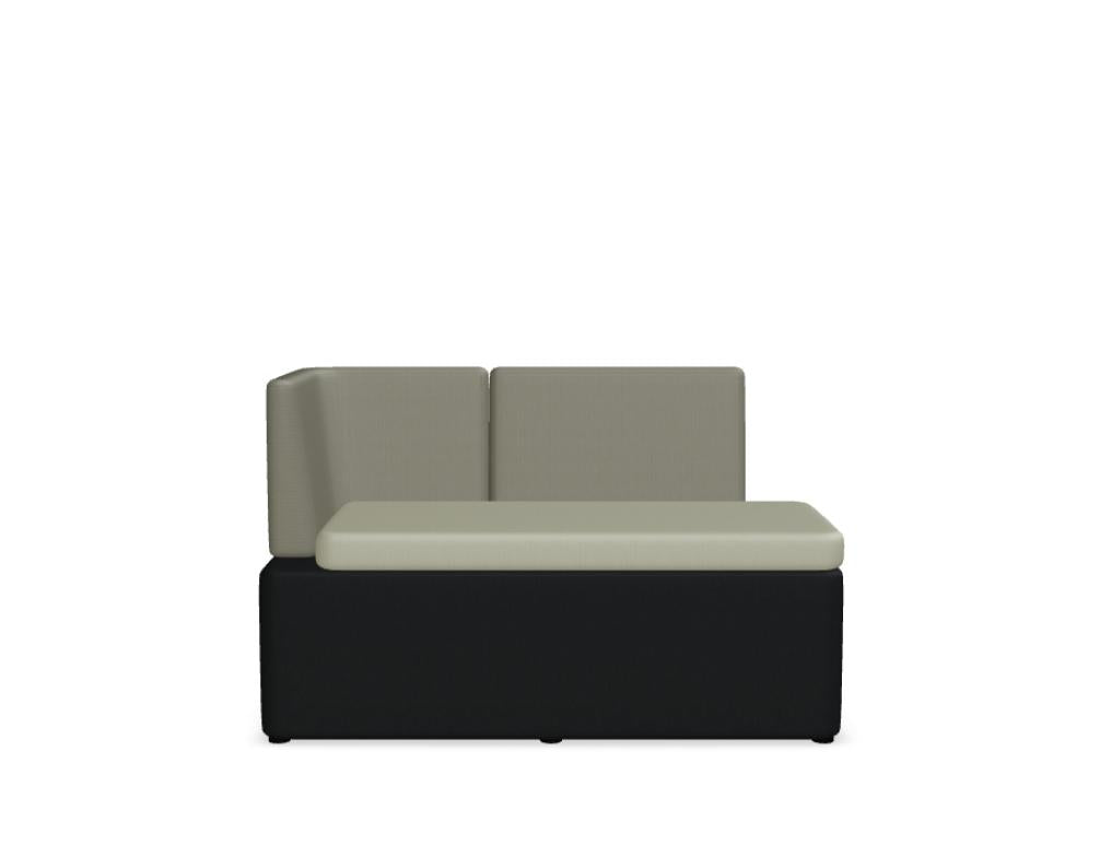Kaiva KAV6L - niedriges modulares Sofa in Grau präsentiert im Onlineshop von KAQTU Design AG. Modulares Sofa ist von Mdd