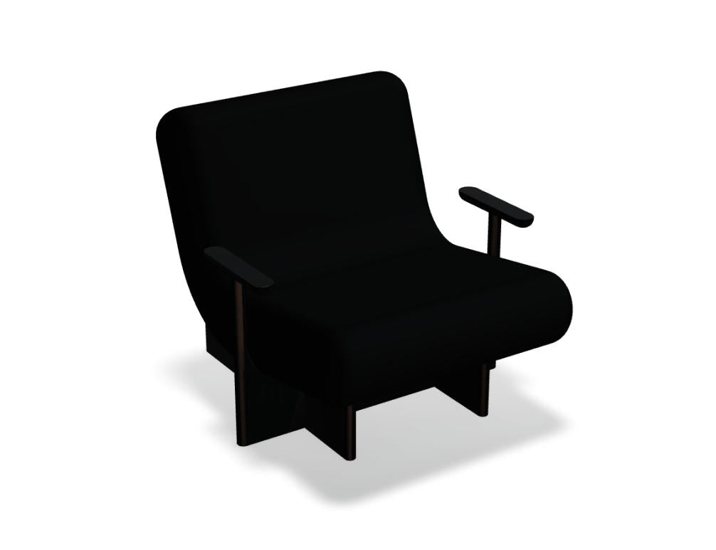 Kivo KIV01 - Sessel in Moss 801 - Sage 801 präsentiert im Onlineshop von KAQTU Design AG. Sessel ist von Tamo