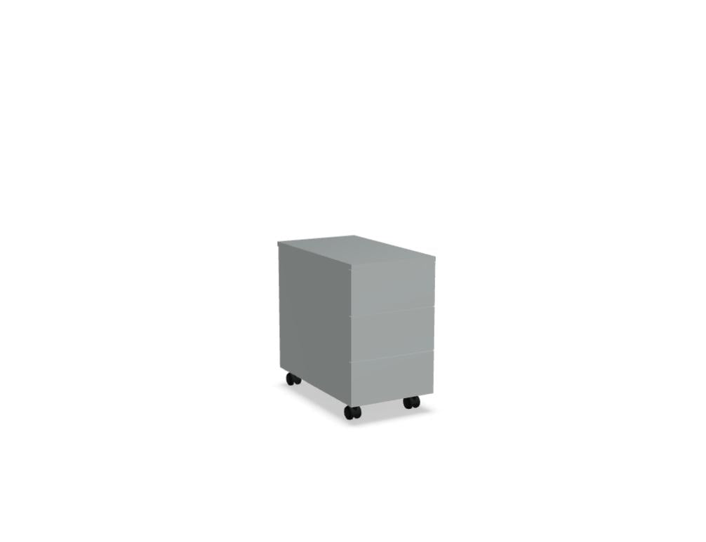 Basic KKT110 - Rollcontainer in Schwarz präsentiert im Onlineshop von KAQTU Design AG. Rollcontainer ist von Mdd