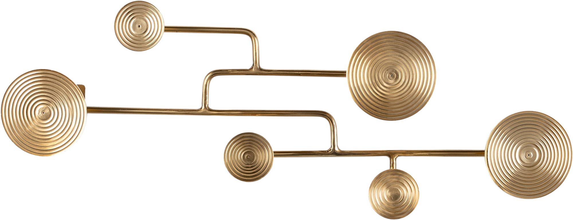 Entdecke den eleganten HYPNOTISING Kleiderhaken von Bold Monkey. Mit hypnotisierendem Design und goldenem Finish bringt er Luxus in deinen Eingangsbereich. Ideal für Jacken und Mäntel.