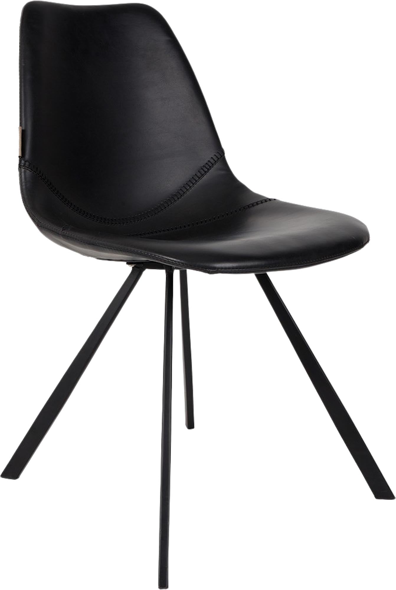 Entdecken Sie den Stuhl Franky von Dutchbone: Ein stilvolles Möbelstück, das modernes Design und Vintage-Charme vereint. Ideal für jedes Zuhause!