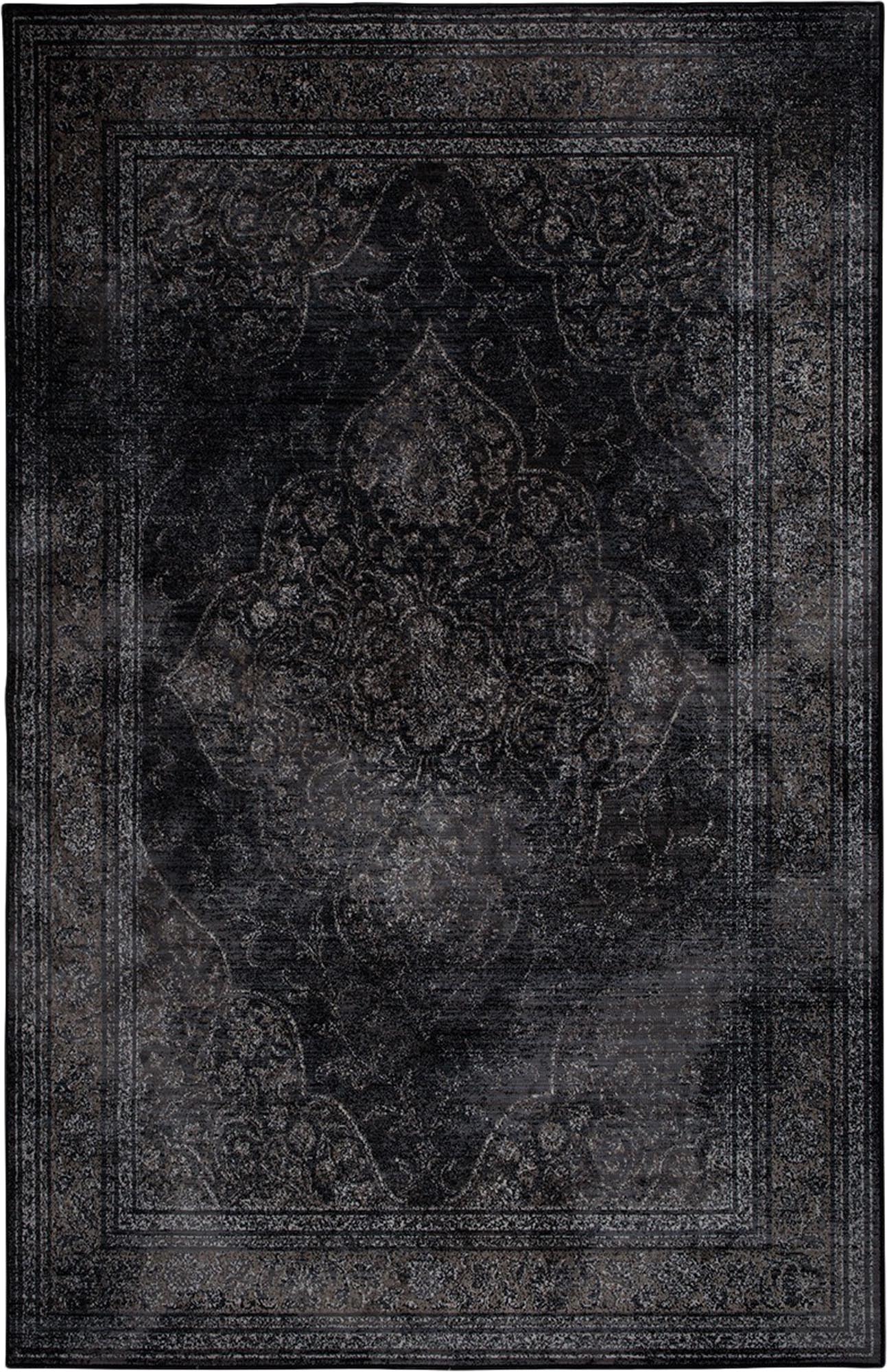 Der Dutchbone Rugged Teppich vereint Vintage-Charme mit Qualität, ideal für elegante und gemütliche Wohnräume.