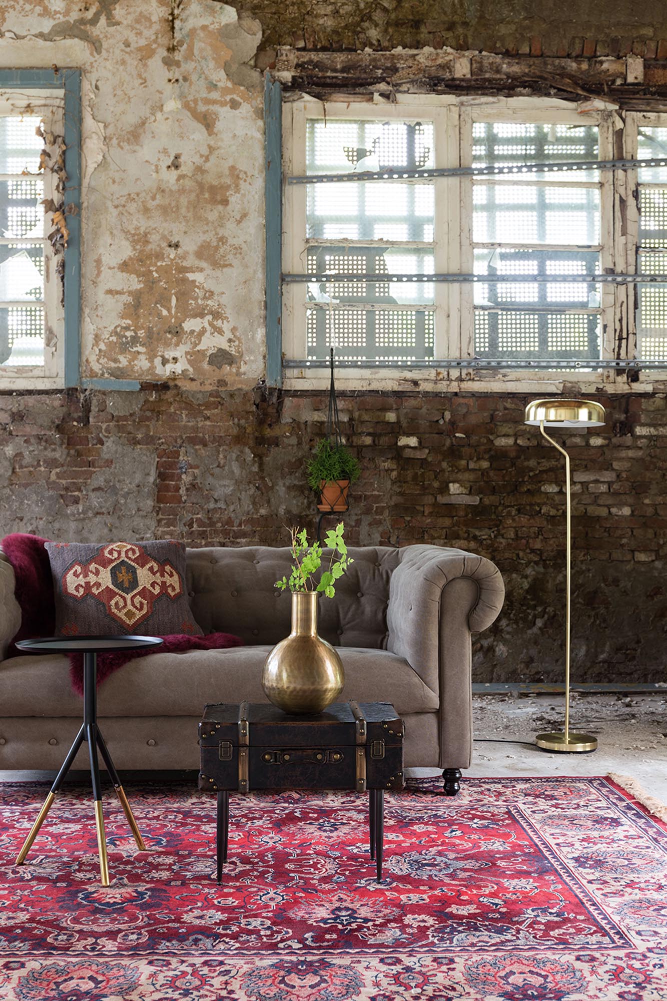 Teppich BID von Dutchbone: Stilvolles Design und hochwertige Verarbeitung für ein elegantes Wohnambiente.