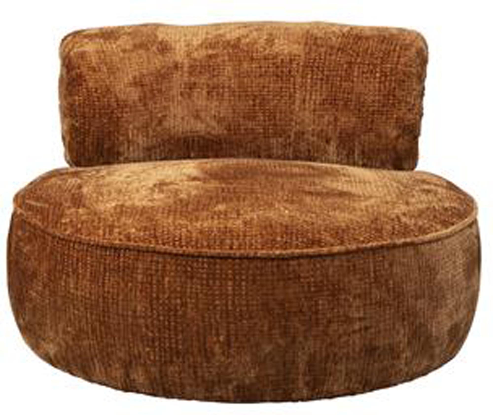 Dutchbone Sessel Tilbury: Stilvoller Komfort in edlem Beige.