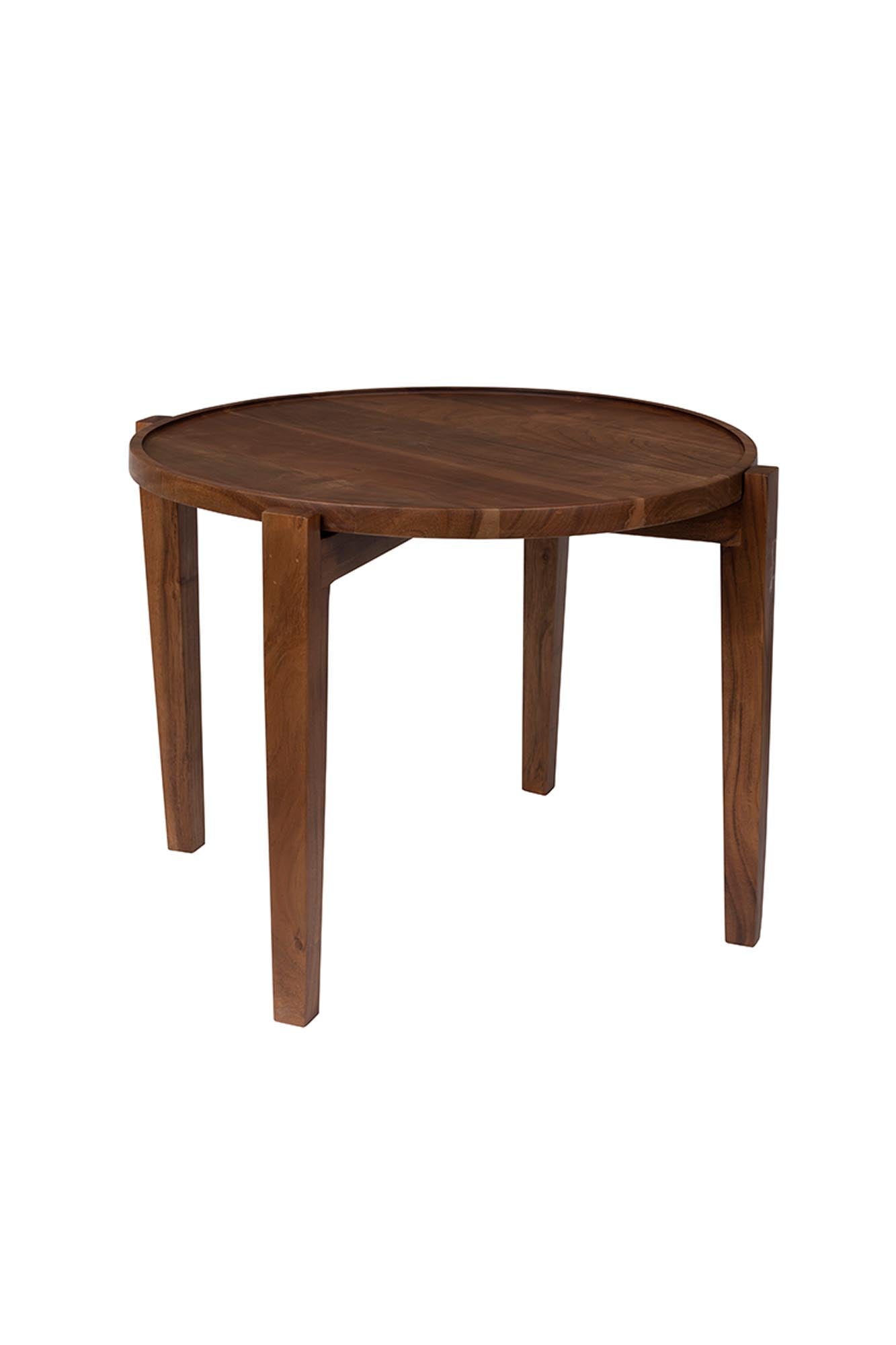 Stilvoller Coffee Table Shane aus Akazienholz, minimalistisch, robust, zeitlos, ideal für Getränke und Deko, ein echter Blickfang.