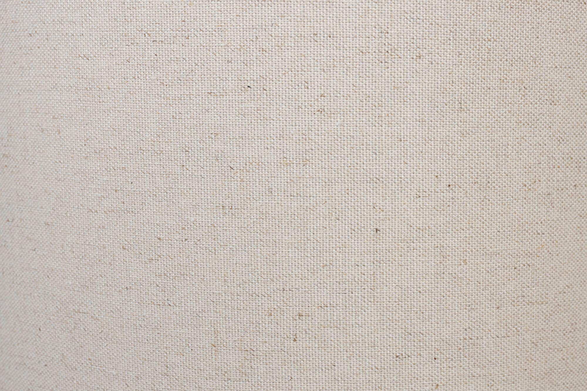 Tischleuchte Cath: Harmonisches Design aus Mangoholz und Leinen.