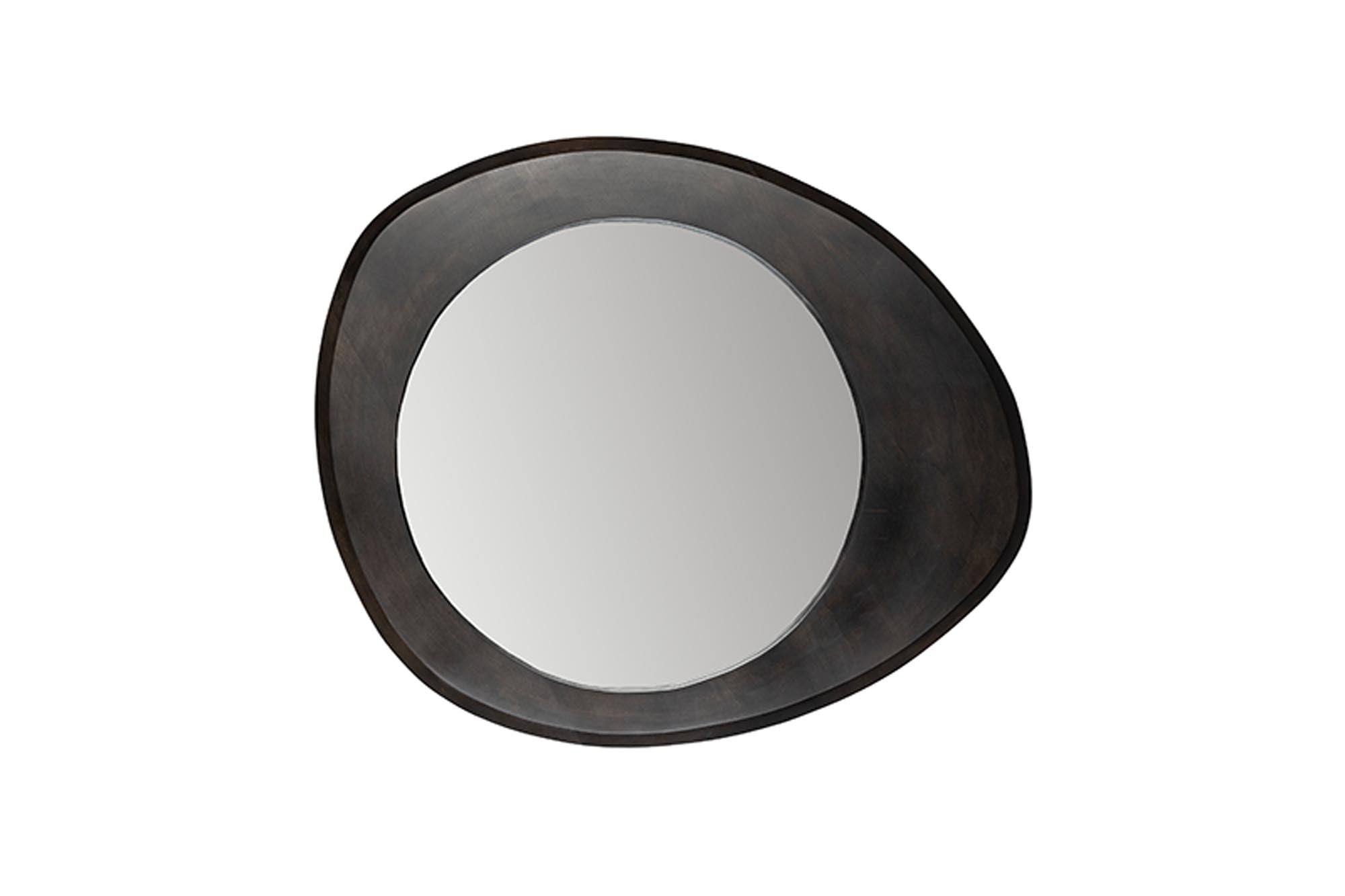 Rustikaler Dutchbone Spiegel aus Mangoholz für natürliche Akzente.