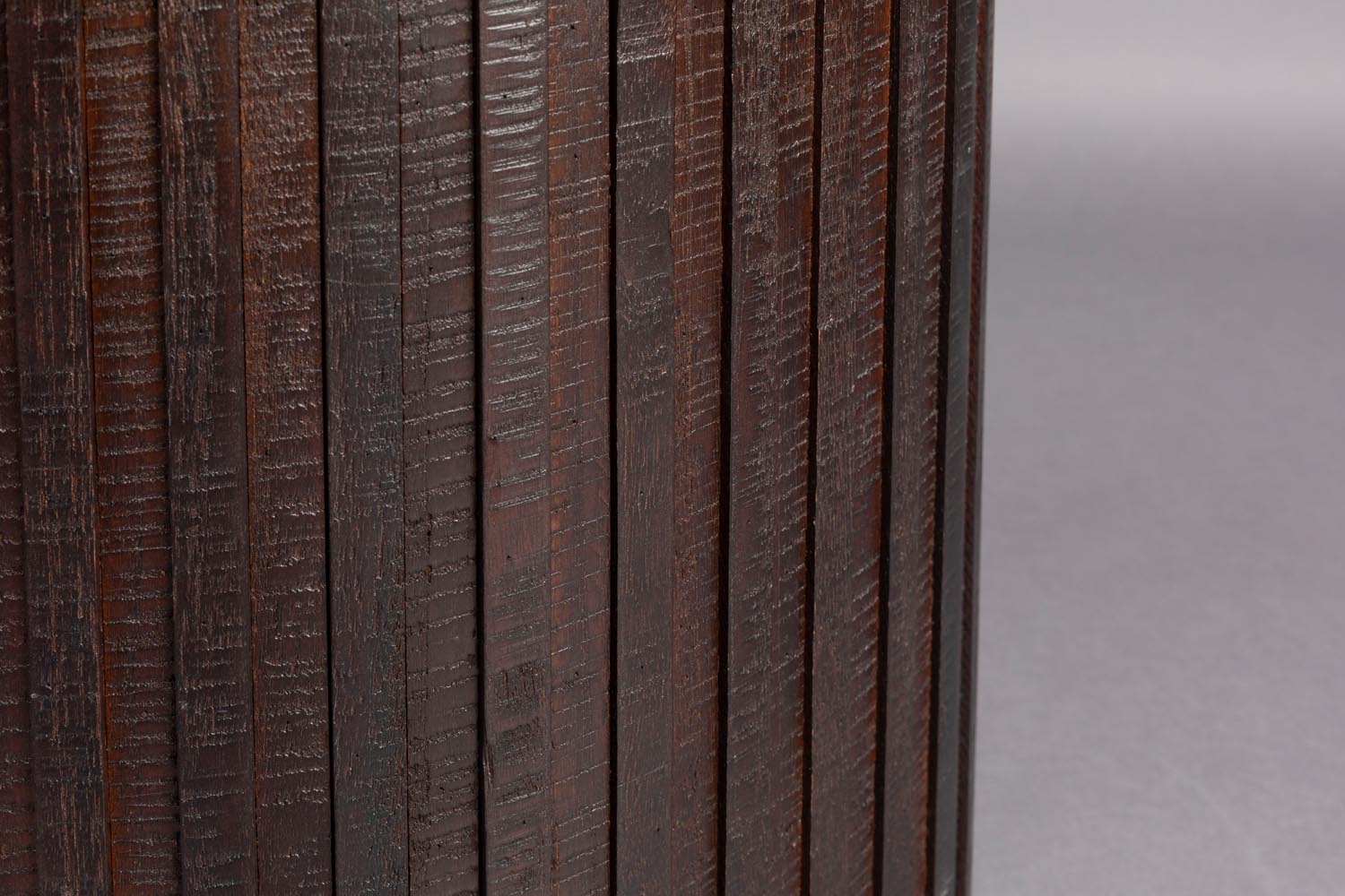 Dutchbone Bay Low: Praktischer Sitzpouf mit verstecktem Stauraum.