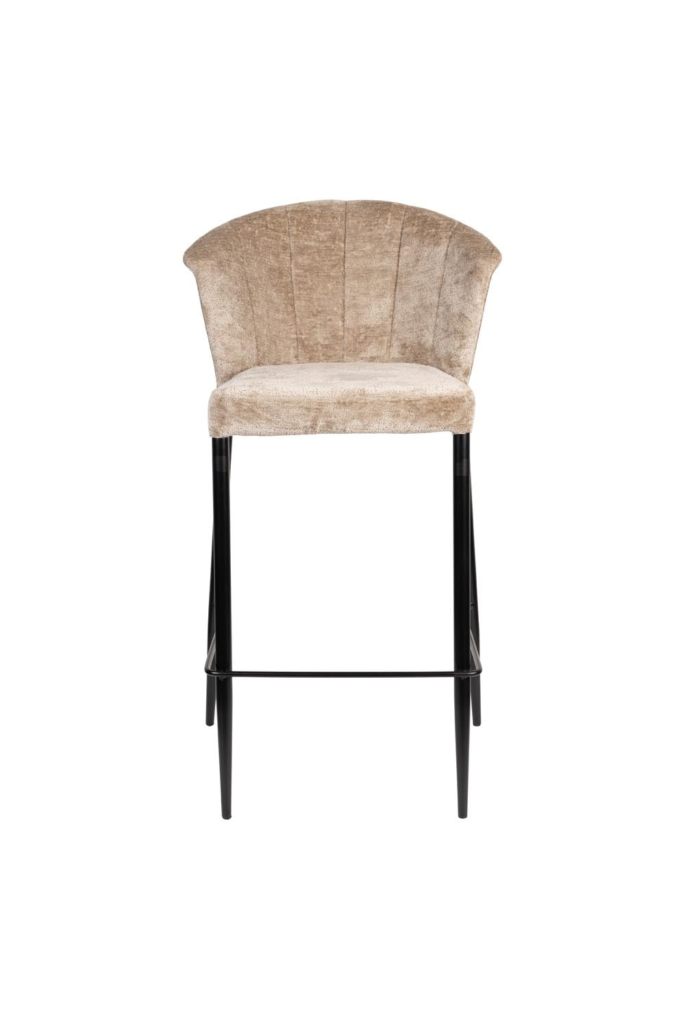 Stilvoller Barhocker Georgia Beige: Dutchbone-Design für Ihr Zuhause.