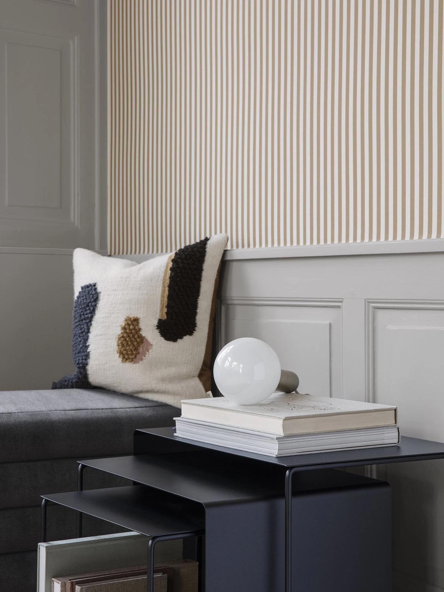 Cluster Tisch 3er Set in Schwarz präsentiert im Onlineshop von KAQTU Design AG. Beistelltisch ist von Ferm Living