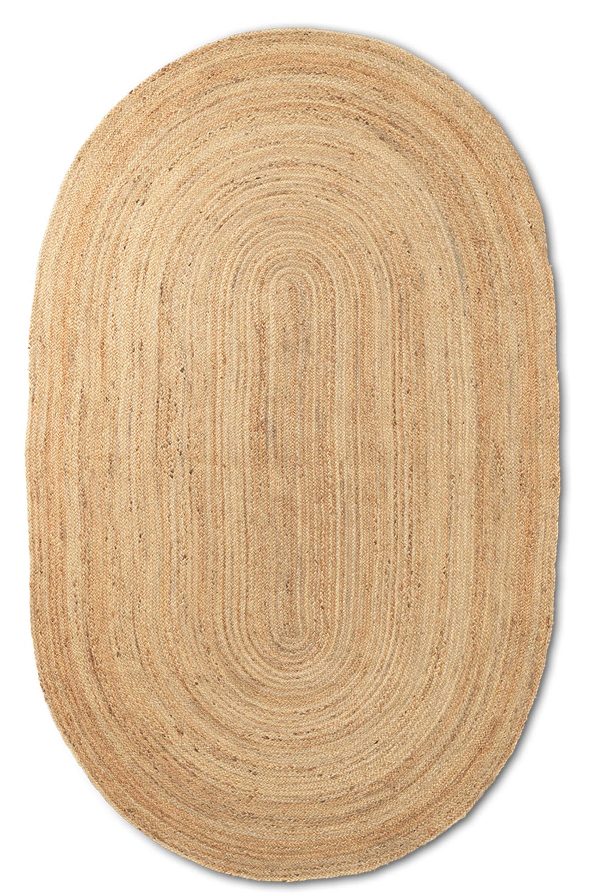 Eternal Teppich oval in Hellbraun präsentiert im Onlineshop von KAQTU Design AG. Teppich ist von Ferm Living