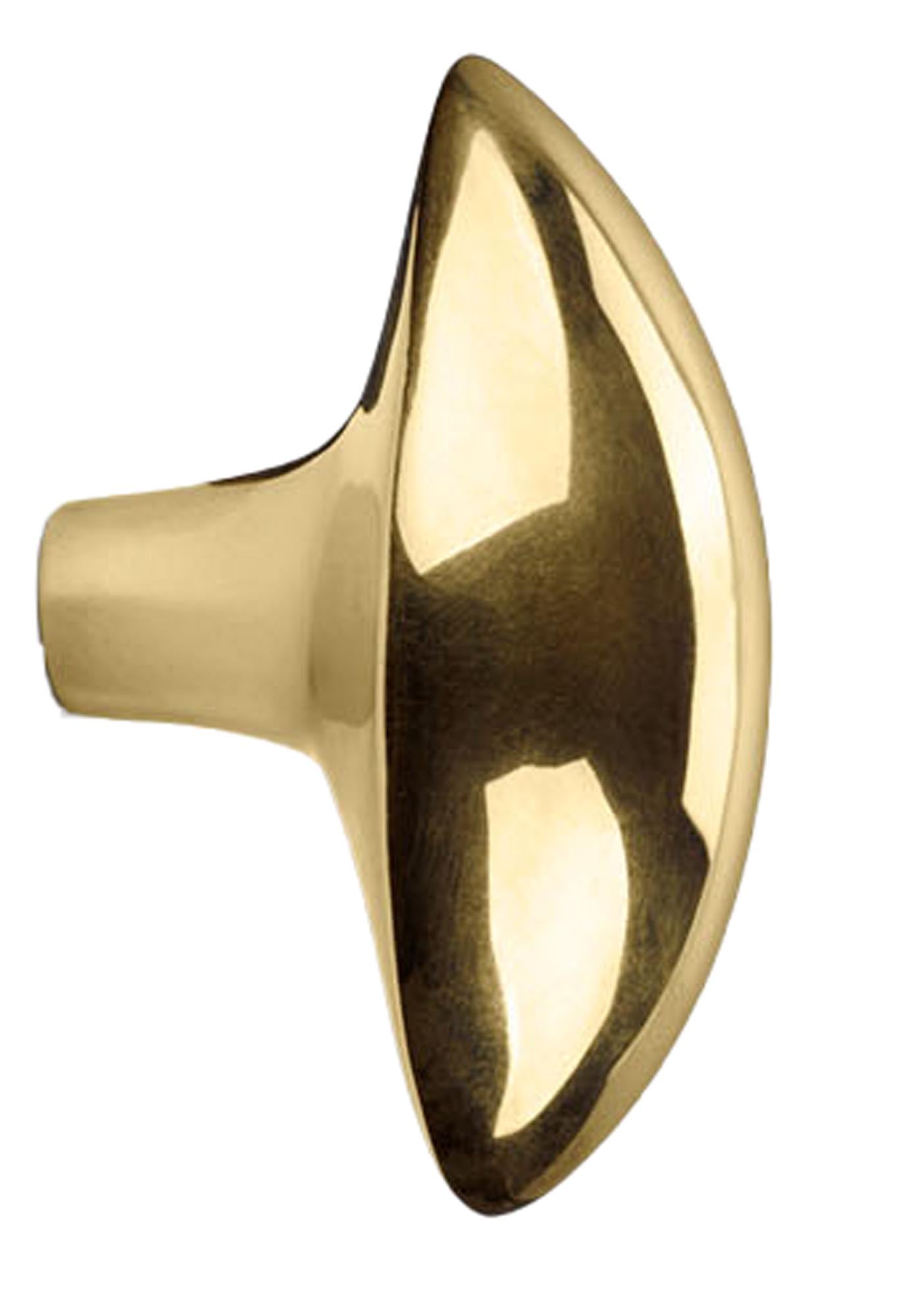 Entdecke den eleganten Haken Zitrone von Ferm Living. Aus massivem Messing, inspiriert von Zitronenformen, ideal für Küche und Bad.