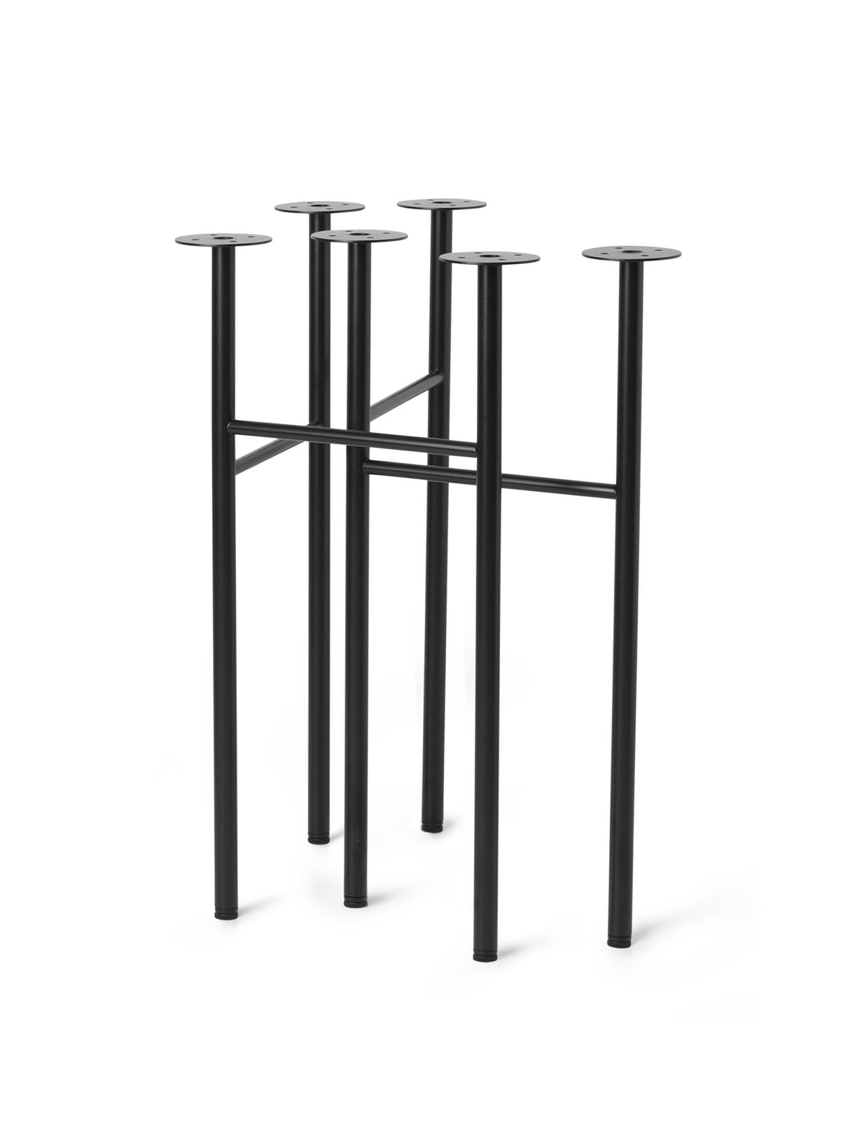 Mingle Tischbeine large in Schwarz präsentiert im Onlineshop von KAQTU Design AG. Tischsystem Einzelteile ist von Ferm Living