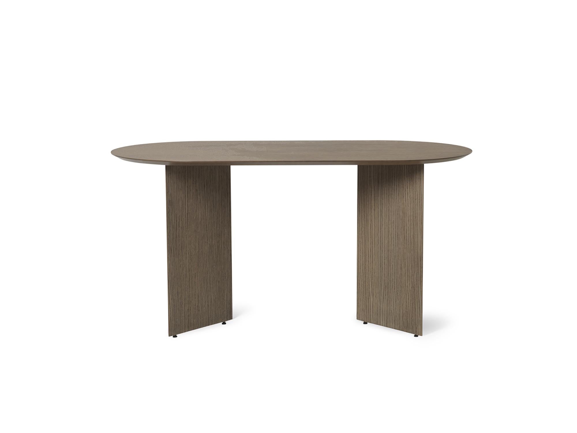 Mingle Tischbeine large in Dunkelbraun präsentiert im Onlineshop von KAQTU Design AG. Tischsystem Einzelteile ist von Ferm Living